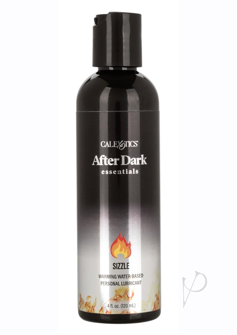 After Dark Essentials Sizzle Ultra Warming Water-Based Personal Lubricant 4oz - Long-Lasting Sensual Lubrication for Couples & Intimate Moments