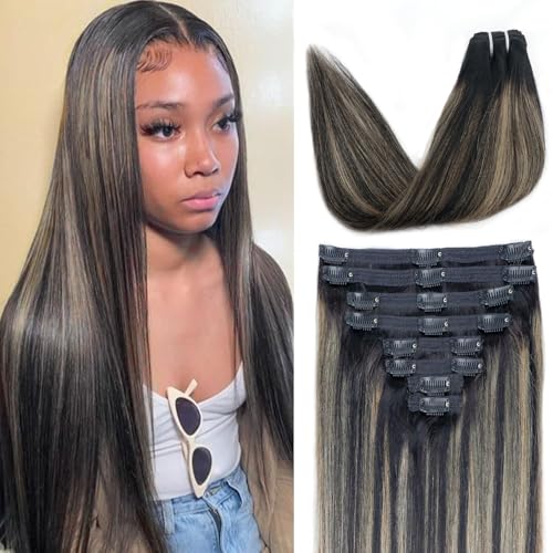 #T1B/1B/27 Balayage Black to Blonde