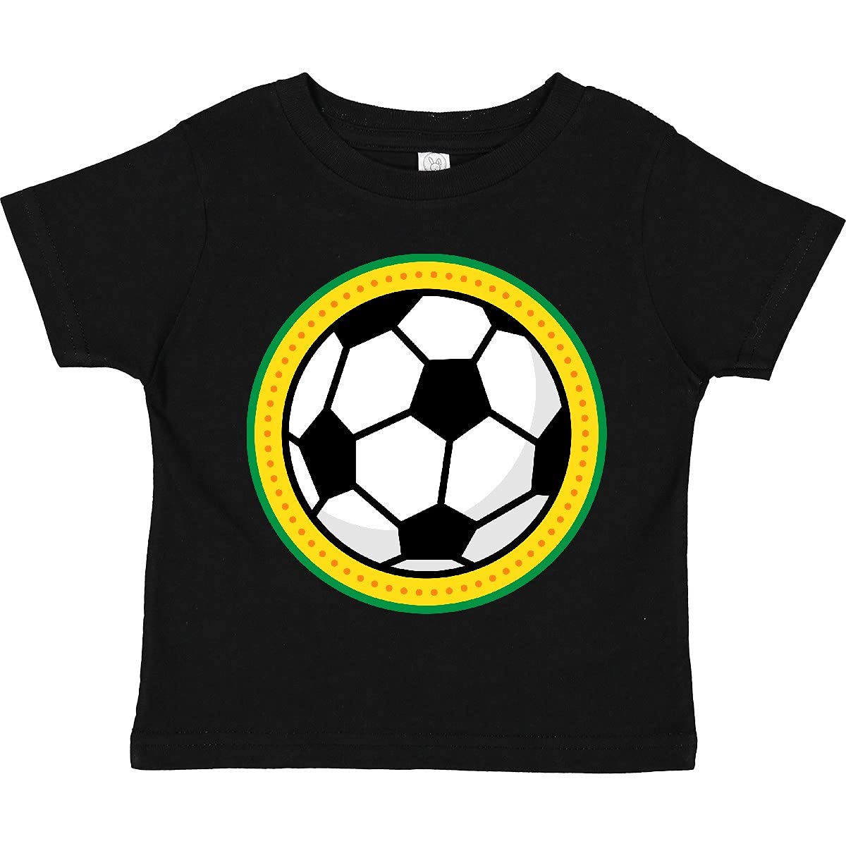 Inktastic Soccer Ball Sports Toddler T-Shirt - Cute Soccer Themed Tee for Toddlers & Kids - Perfect for Playtime, Birthday Parties & Soccer Games