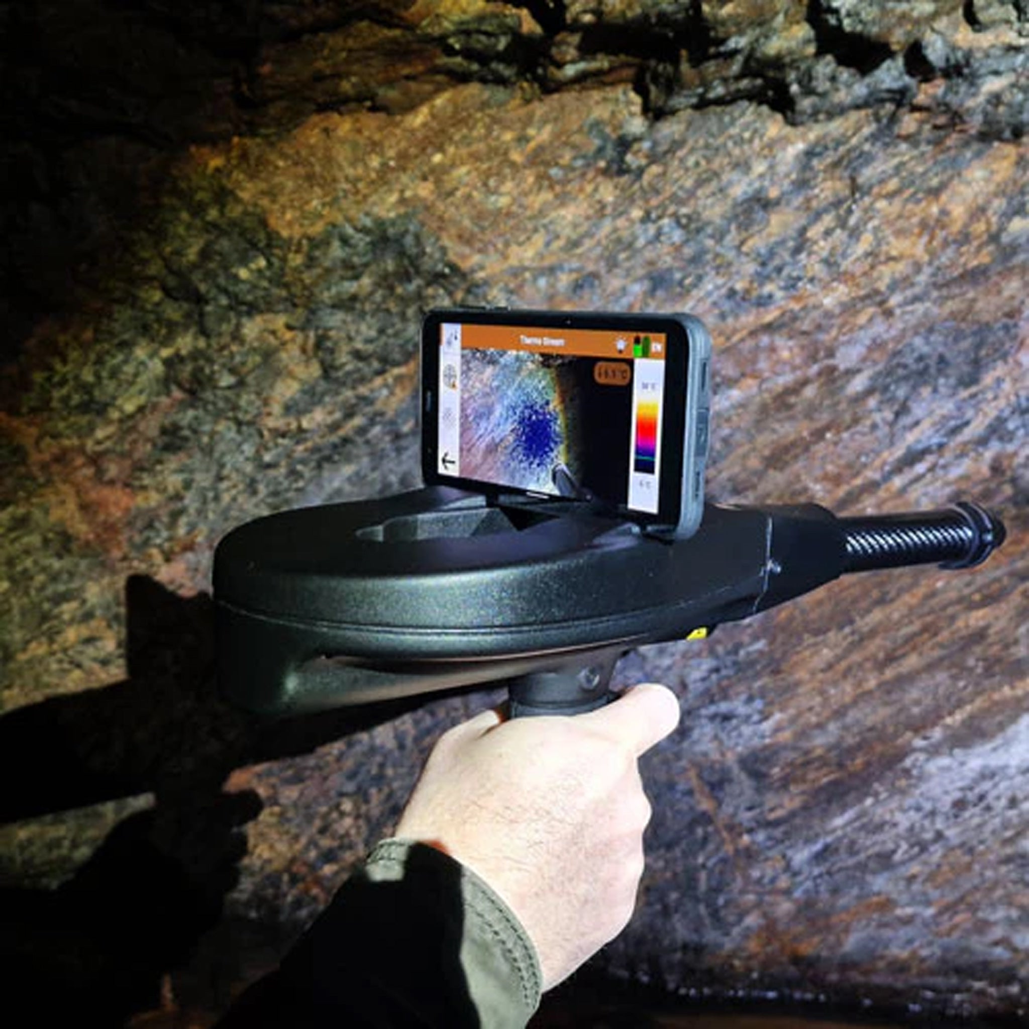 OKM Delta Ranger Professional Metal Detector with Multiple Scan Modes - Long Range, Thermo Scan & 3D Ground Scan | Perfect for Treasure Hunting, Archaeology & Gold Prospecting