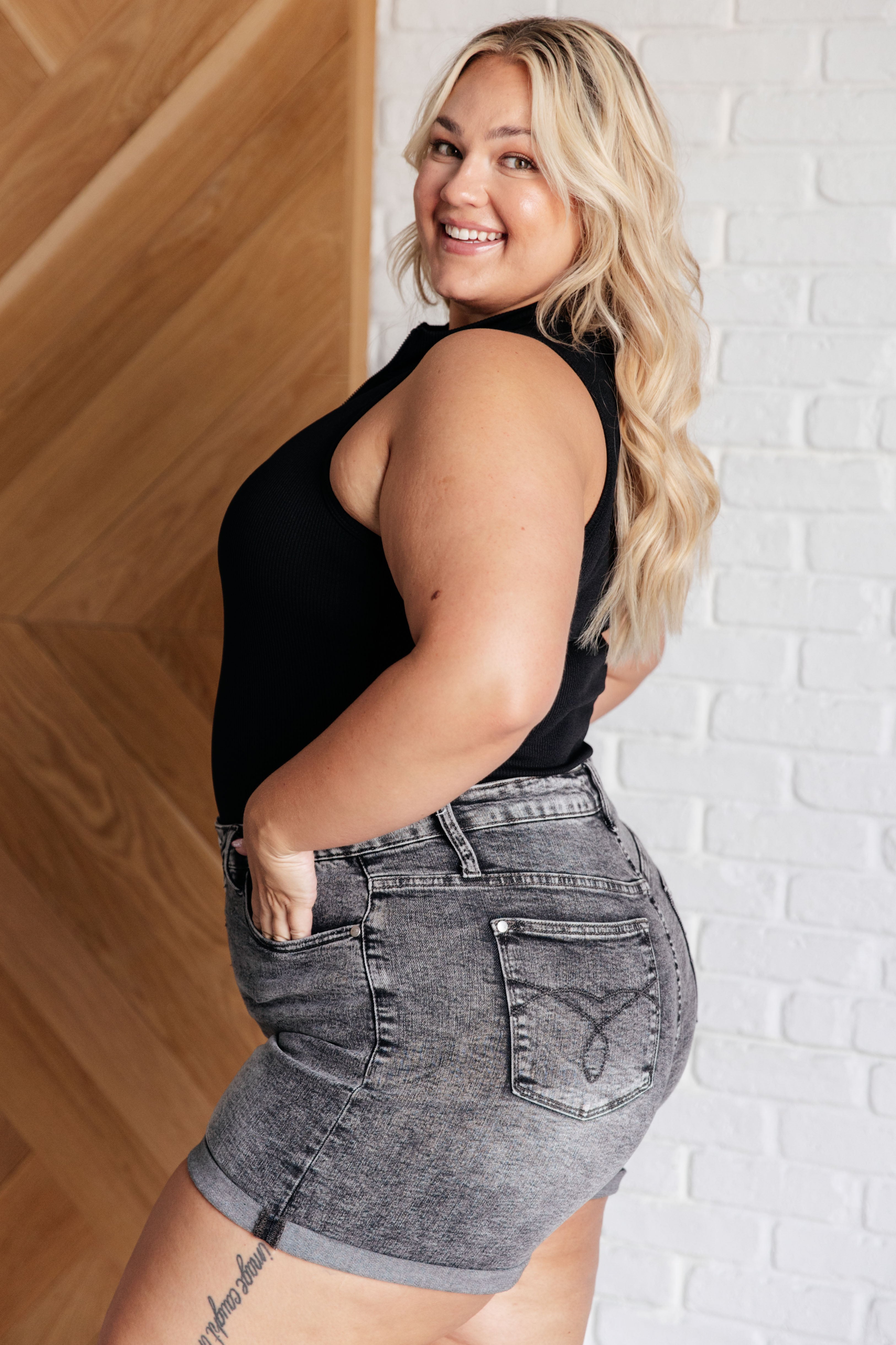 Stylish Ribbed Zip-Up Bodysuit for Women - Trendy High Neck Bodycon Jumpsuit | Perfect for Layering, Night Out, or Casual Wear