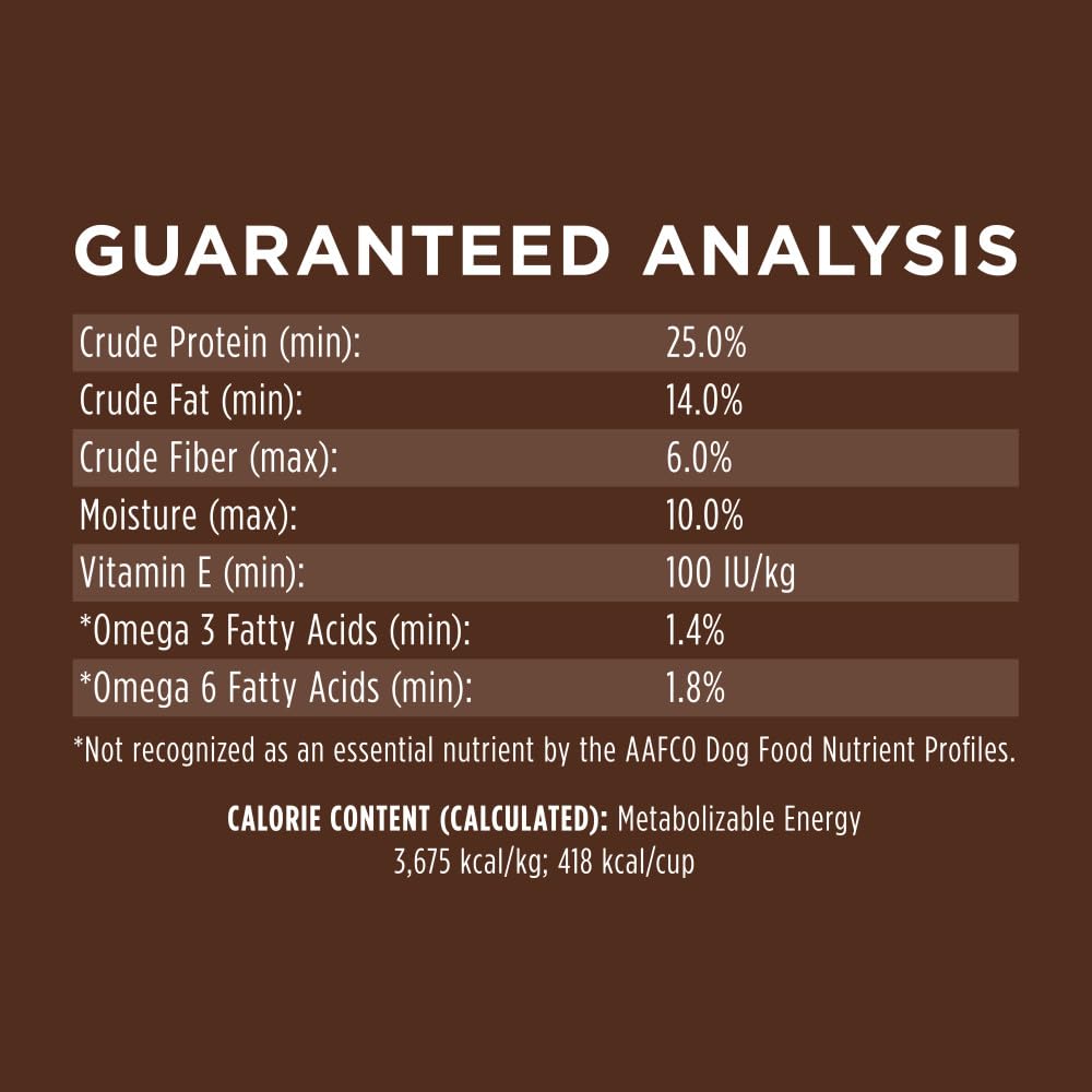 Premium Lamb & Oatmeal Dry Dog Food for All Breeds - Natural Grain-Free Recipe, 24lb Bag - Supports Healthy Skin & Coat - Ideal for Adult Dogs & Sensitive Stomachs