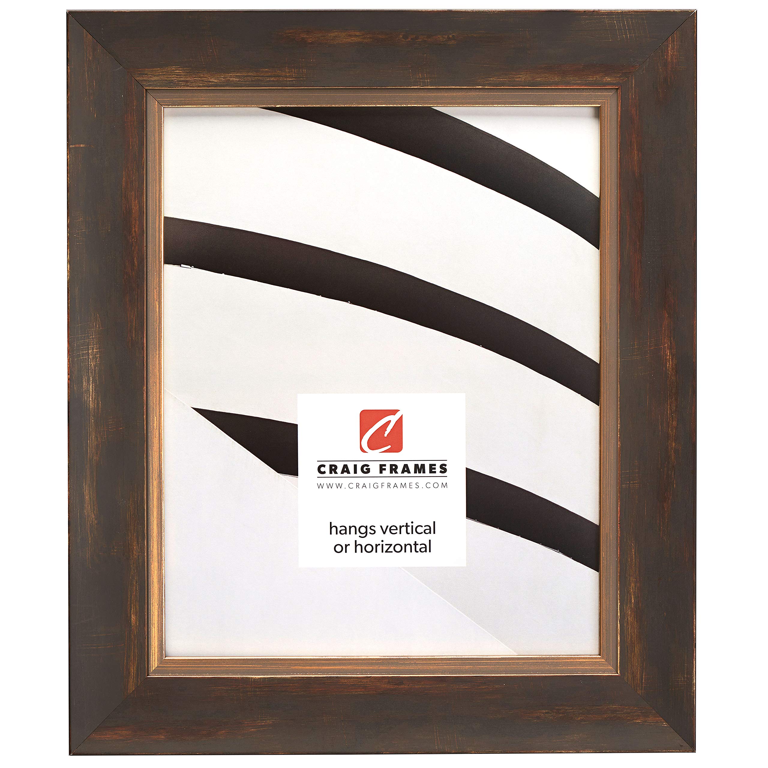 Craig Frames Aristocrat 4x6 Inch Gold & Copper Picture Frame - Perfect for Wall Decor, Tabletop Displays, and Photo Gifts