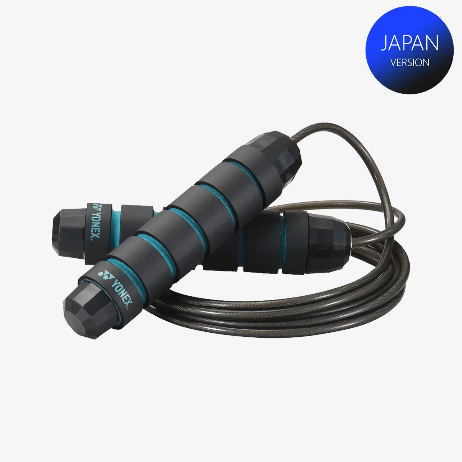 Yonex AC514 Professional Jump Rope for Fitness & Training - Mint Blue - Adjustable Speed Rope for Boxing, CrossFit, Cardio & Home Workouts