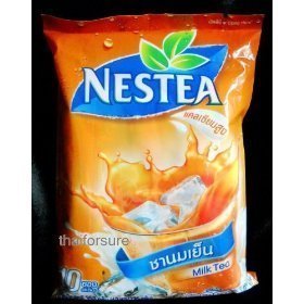 20 Sticks CHA YEN Thai Milk Tea Powder - Nestle 3-in-1 Instant Beverage Mix from Thailand (350g/Pack) | Perfect for Home, Office & Bubble Tea Shops