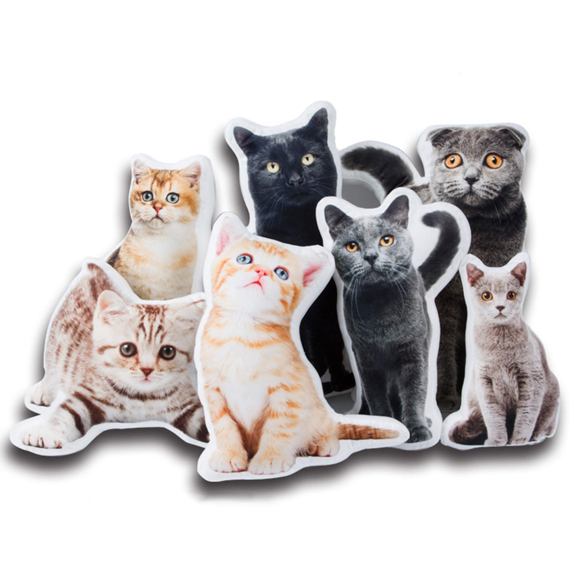 Custom Photo Pillows - Personalized Throw Pillows for Pet Lovers, Dog & Cat Owners, Baby Parents | 3D Duplex Printed Shaped Cushions | Unique Home Decor for Sofa, Bed & Couch | Perfect Gift for Birthdays, Anniversaries & Housewarming