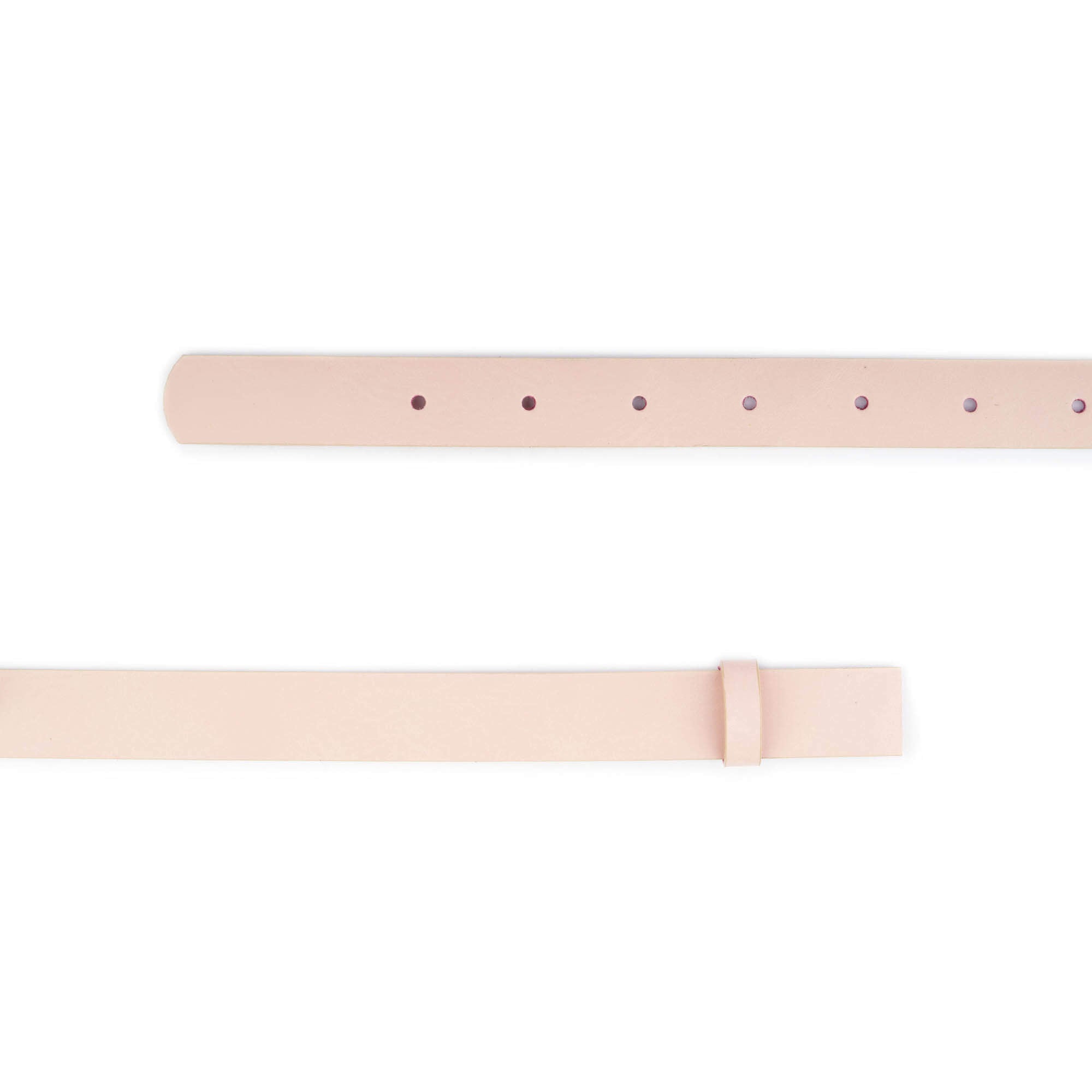2.5 cm Light Pink Genuine Leather Belt Strap for Dunhill Buckles - Women's Replacement Accessory - Perfect for Casual, Office & Formal Outfits