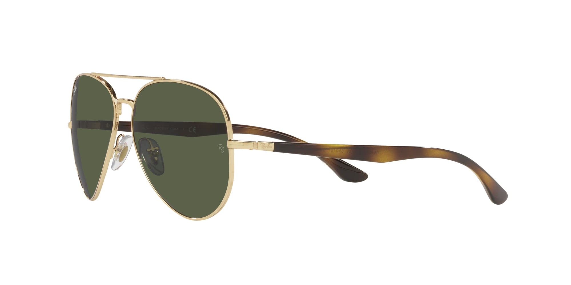Ray-Ban RB3675 Classic Aviator Sunglasses for Men & Women - Polarized UV Protection - Stylish & Durable for Driving, Travel & Outdoor Activities