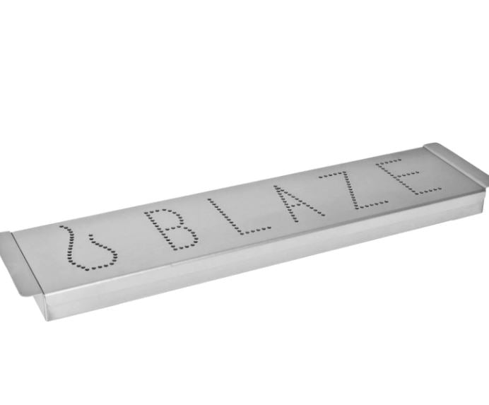 Blaze Professional Smoker Box for Grills - Stainless Steel Wood Chip Box for BBQ, Smoking Meat, Fish & Vegetables | Perfect for Backyard Cookouts, Camping & Outdoor Cooking (BLZ PRO SMBX)