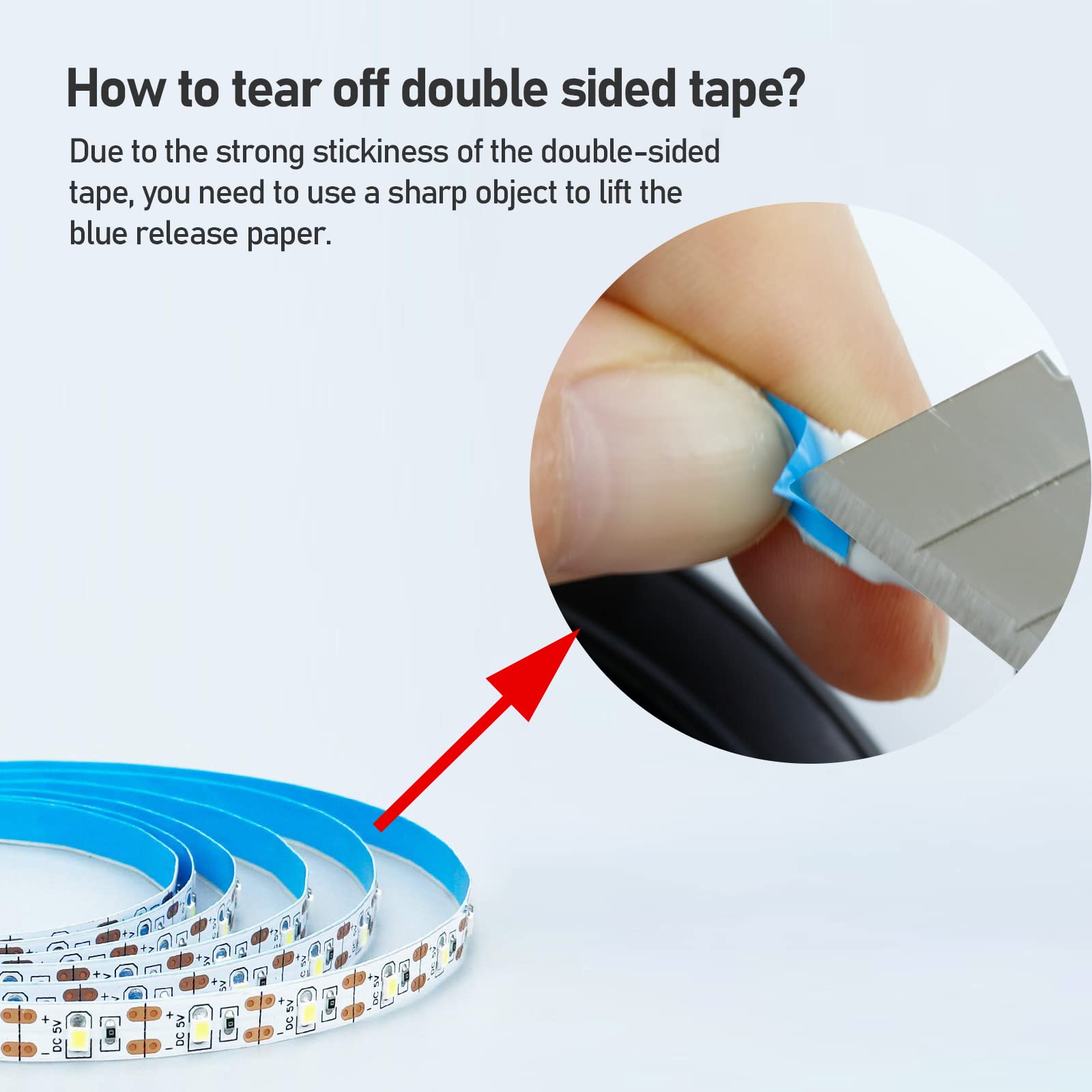 USB LED Strip Light Cool White 6000K - 5V USB Powered, 13.12ft/4M, 240 LEDs, Flexible SMD2835, High Brightness, IP20 Non-Waterproof - Perfect for Bedroom, Kitchen, Desk, TV Backlight & DIY Home Decor (2pcs x 6.6ft)