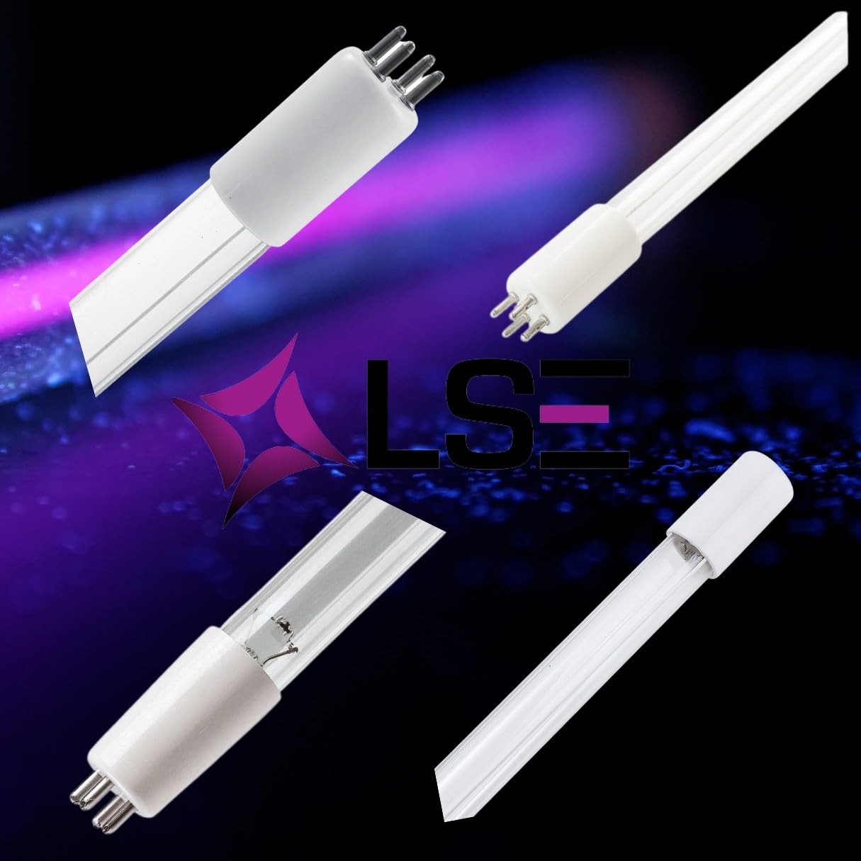 LSE Lighting Salco 1016 UV Bulb Replacement - Compatible with UV 36UV System for Water Purification, Nail Curing & Reptile Habitat Lighting