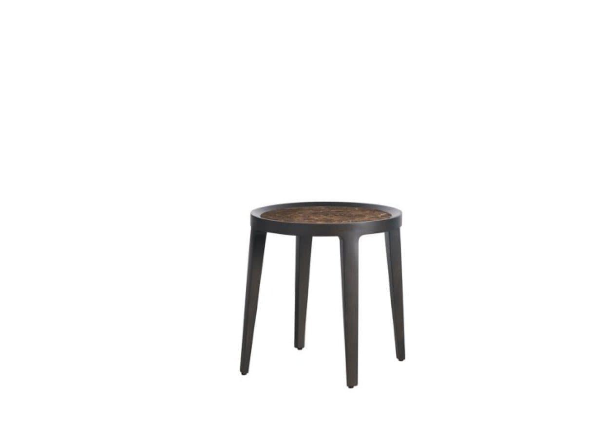 Modern Round Coffee Table for Living Room - Stylish Spring Design with Glass Top - Perfect for Small Spaces, Apartments & Home Decor