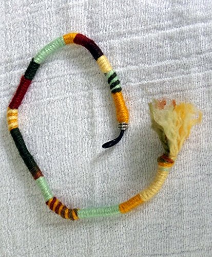 Handmade Earth Tone Hippie Hair Extension Wrap - Single Dreadlock Accessory for Braids & Curls | Natural Hair Fall Protection | Boho Festival & Everyday Style