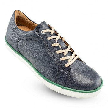Fairway Golf Sneaker Navy - Men's Comfortable Spiked Golf Shoes for Walking & Swinging - Perfect for Golf Course & Driving Range