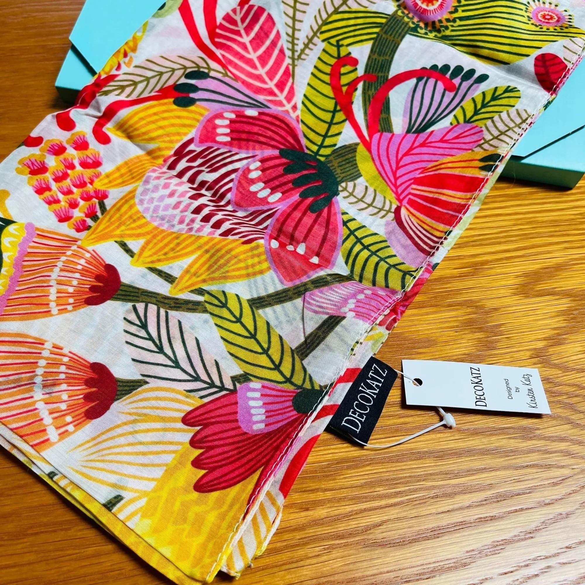 Garden of Eden Silk Scarf - Luxury Women's Fashion Accessory for Parties, Weddings & Special Occasions