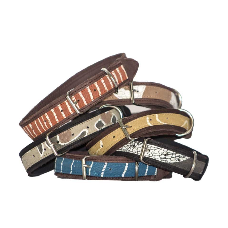 Premium Genuine Leather Dog Collar with Leopard Print - Adjustable & Durable Pet Collar for Small Medium Large Dogs - Perfect for Daily Walks, Training & Fashion Accessories