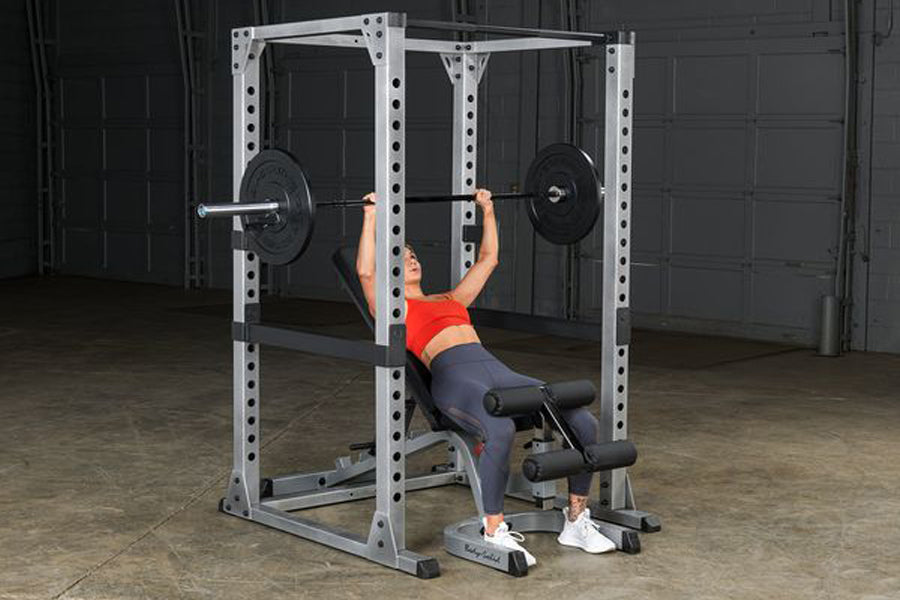 Body Solid Pro Power Rack GPR378 - Heavy Duty Home Gym Equipment for Strength Training & Weightlifting | Perfect for Home Gym, Garage Workouts & CrossFit Training