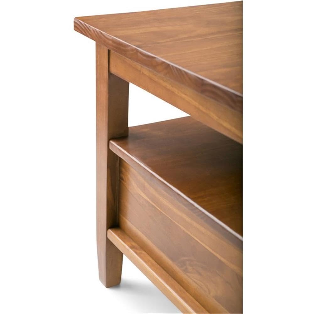 Home Square 2-Piece Wooden Coffee Table Set - 48