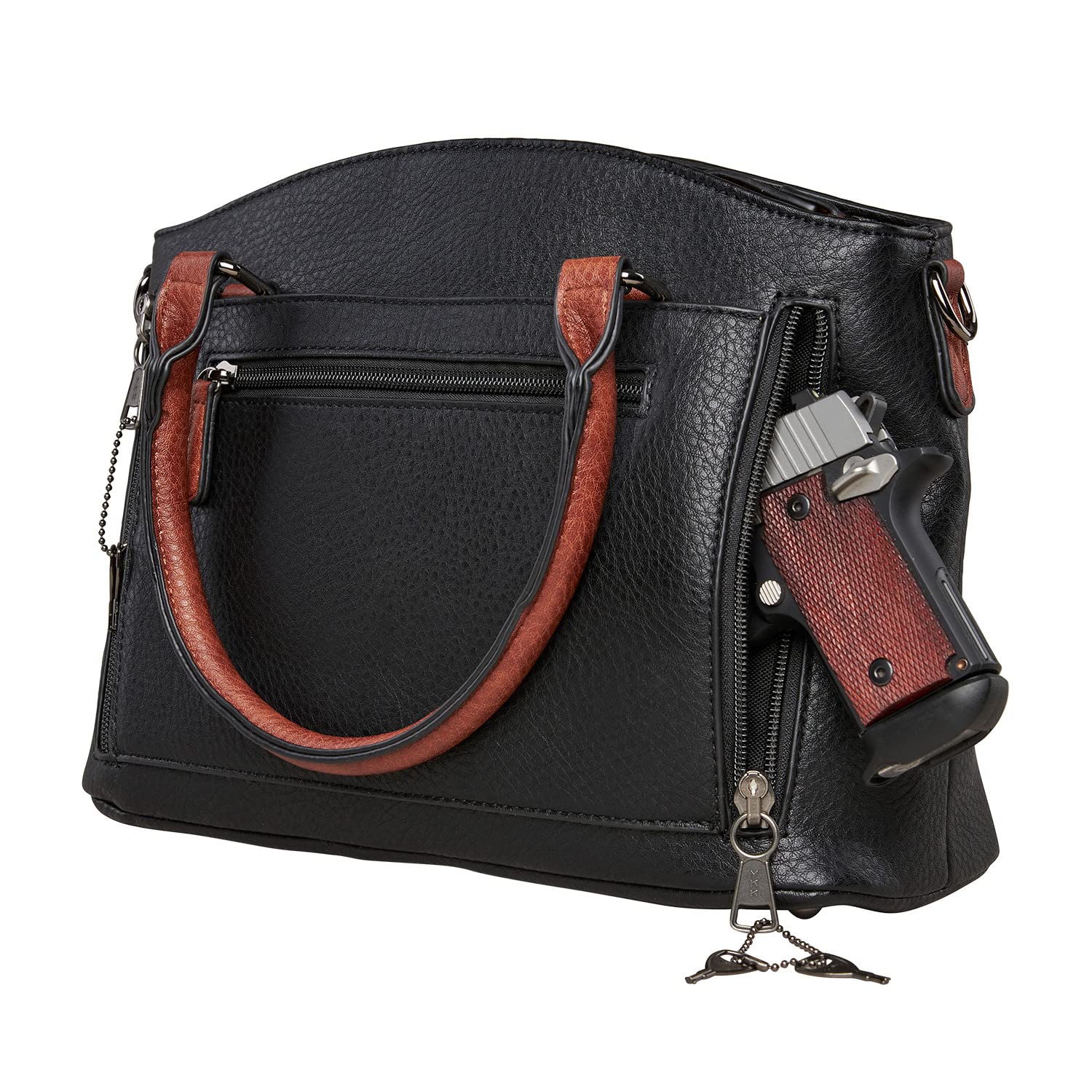 Women's Locking Concealed Carry Purse with Universal Holster - Secure CCW Handbag for Everyday Protection | Perfect for Shopping, Travel & Self-Defense
