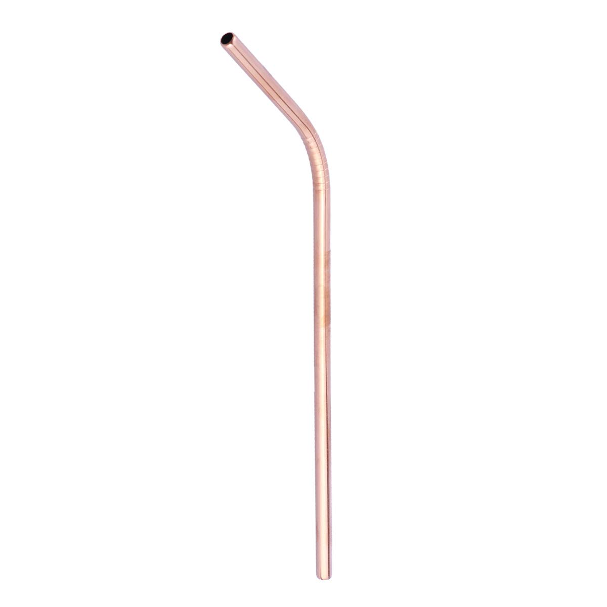 Cabilock 1 Pack Reusable Stainless Steel Drinking Straws - Straight Metal Straw for Smoothies, Iced Coffee & Cocktails - Eco-Friendly & Dishwasher Safe