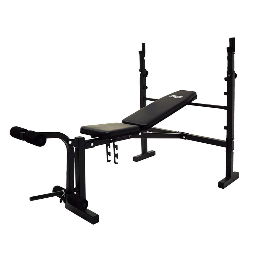 Force USA Adjustable Weight Bench for Home Gym - Heavy Duty 3000LBS Capacity, 7 Back Positions & 3 Seat Adjustments - Perfect for Strength Training, Dumbbell Workouts & Full-Body Exercises