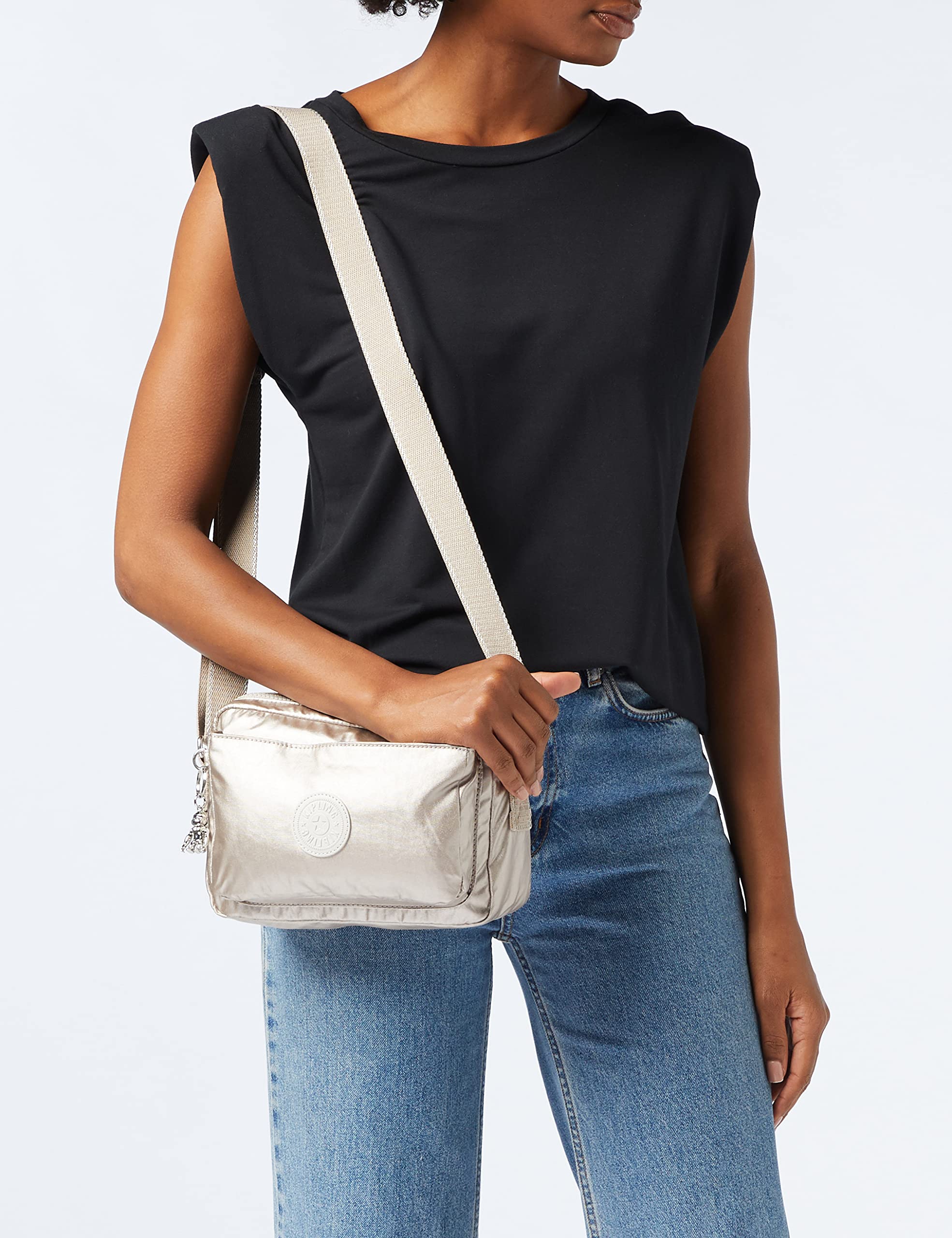 Kipling Women's Crossbody Shoulder Bag - Lightweight & Stylish for Travel, Work & Everyday Use | Durable & Spacious with Multiple Pockets | Perfect for Commuting, Shopping & Casual Outings