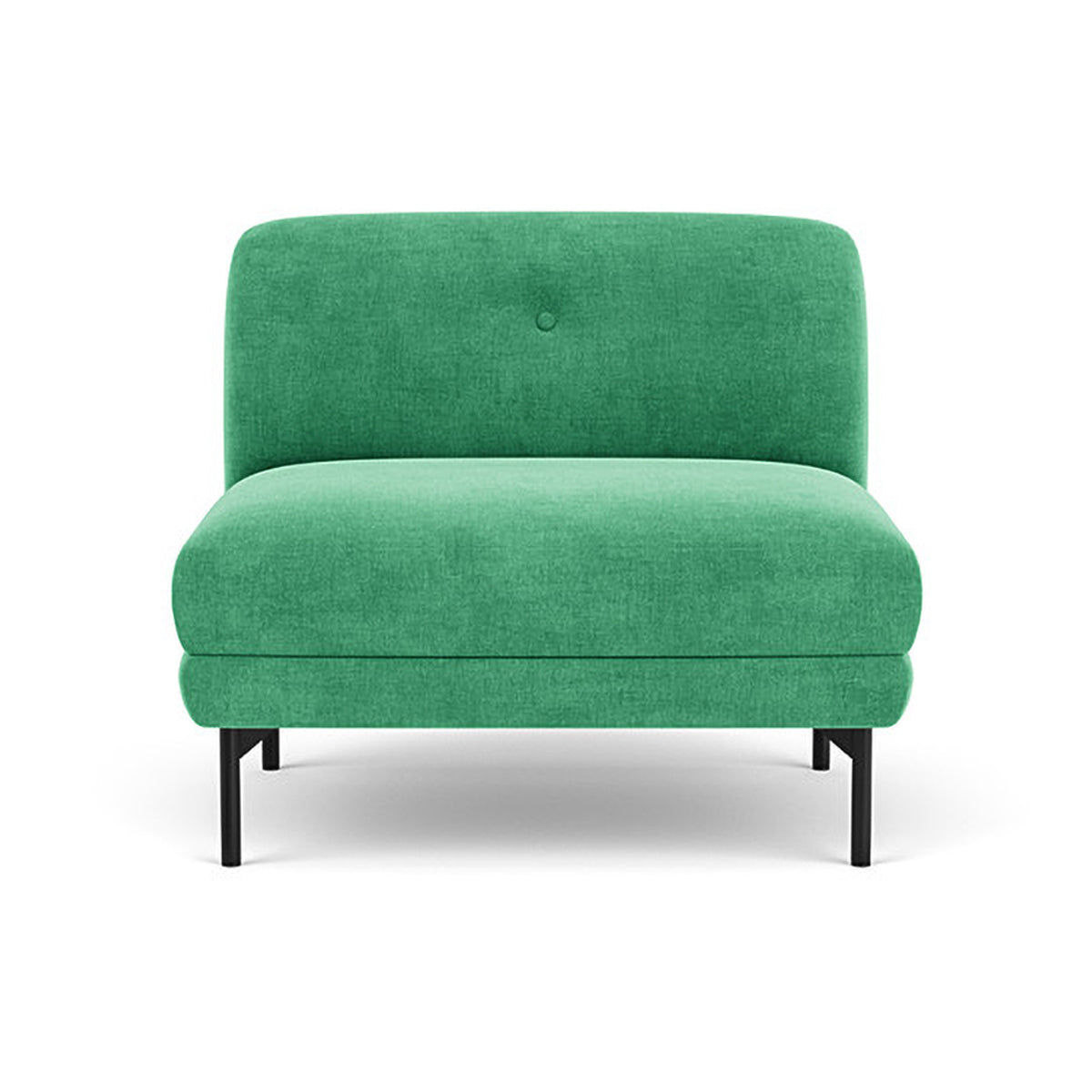 Alfred Fabric Modular Sectional Sofa (Armless) - Modern Living Room Furniture for Small Spaces & Apartments