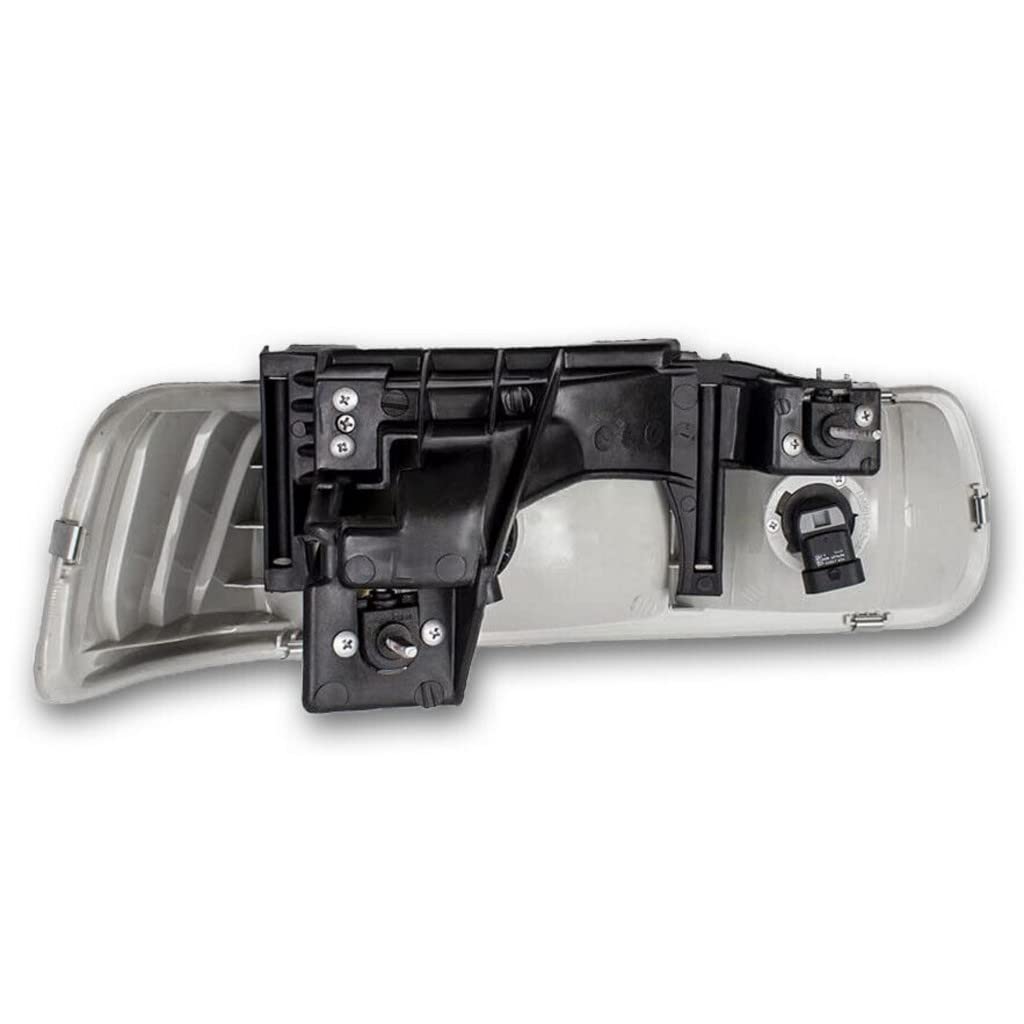 CarLights360: 2000 Chevy Tahoe Headlight Assembly Replacement - GM2505103 Compatible - Perfect for Night Driving & Off-Road Adventures