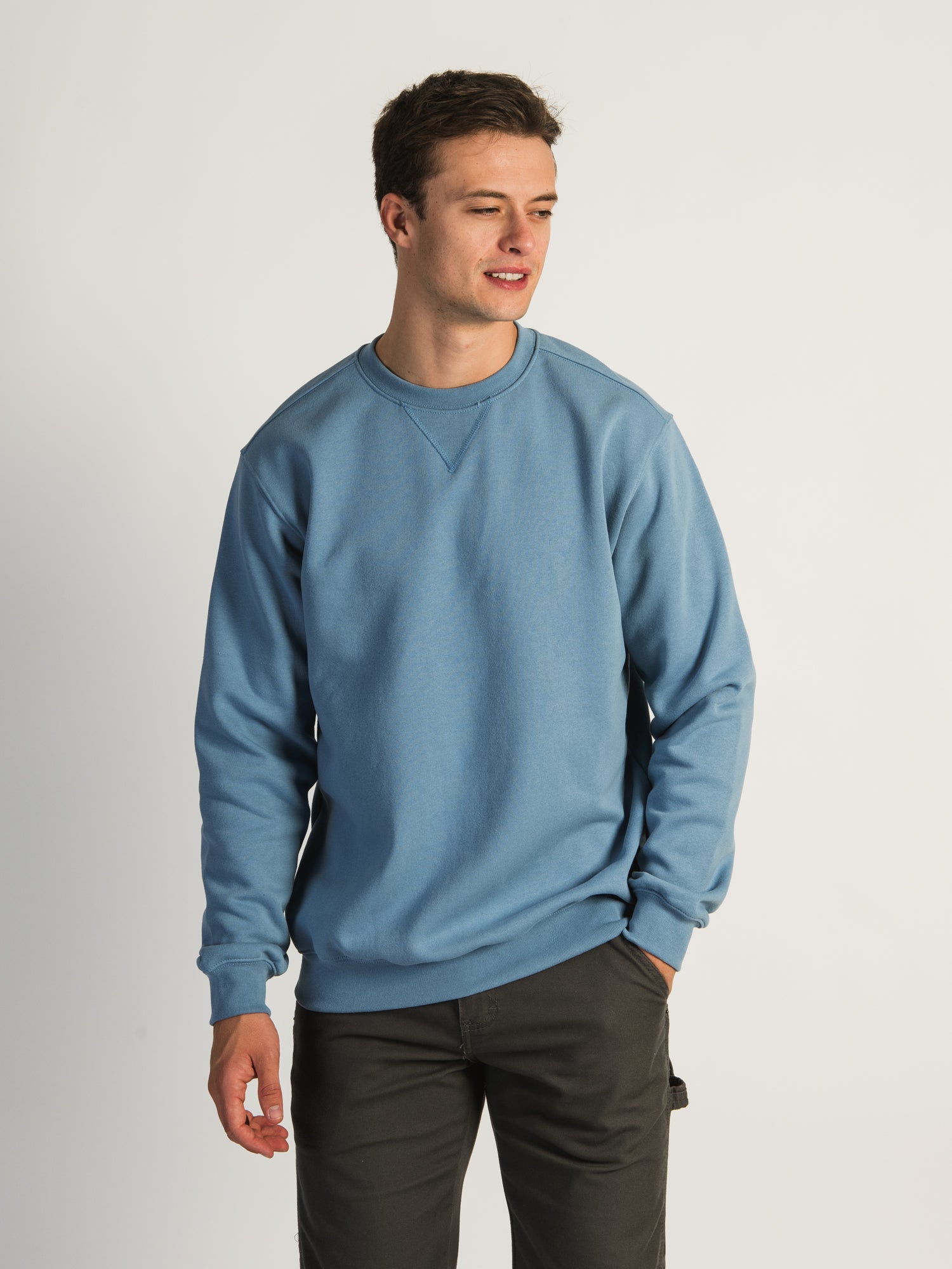 Carhartt Loose Fit Midweight Crewneck Sweatshirt for Men - Comfortable & Durable Workwear - Perfect for Outdoor Activities, Work & Casual Wear