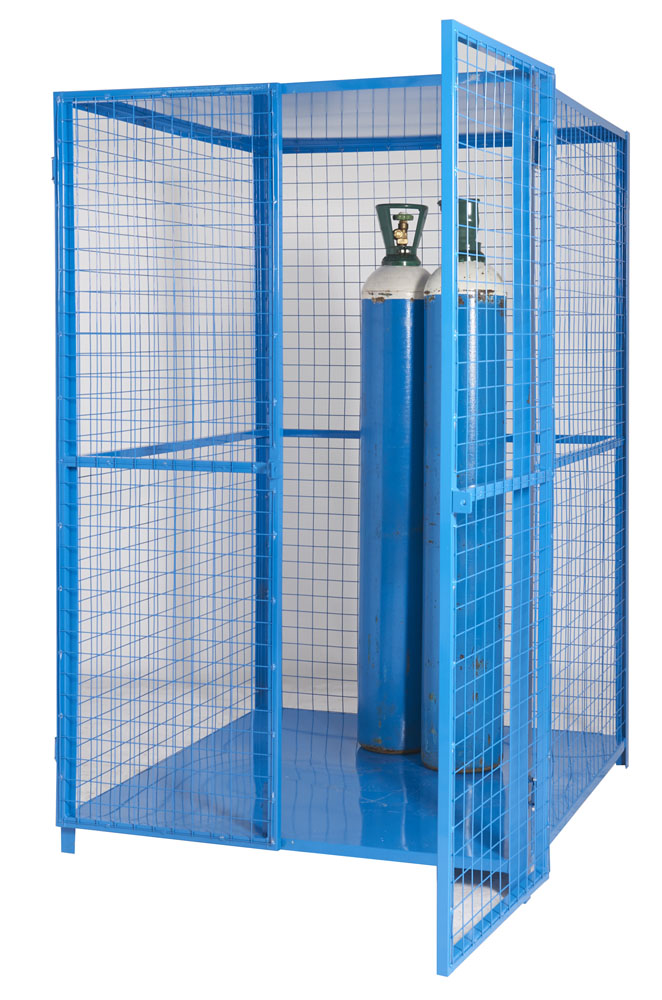 Grenadier® Heavy Duty Security Cage with Roof & Base - Secure Storage for Tools, Equipment & Valuables - Ideal for Warehouse, Garage & Outdoor Use