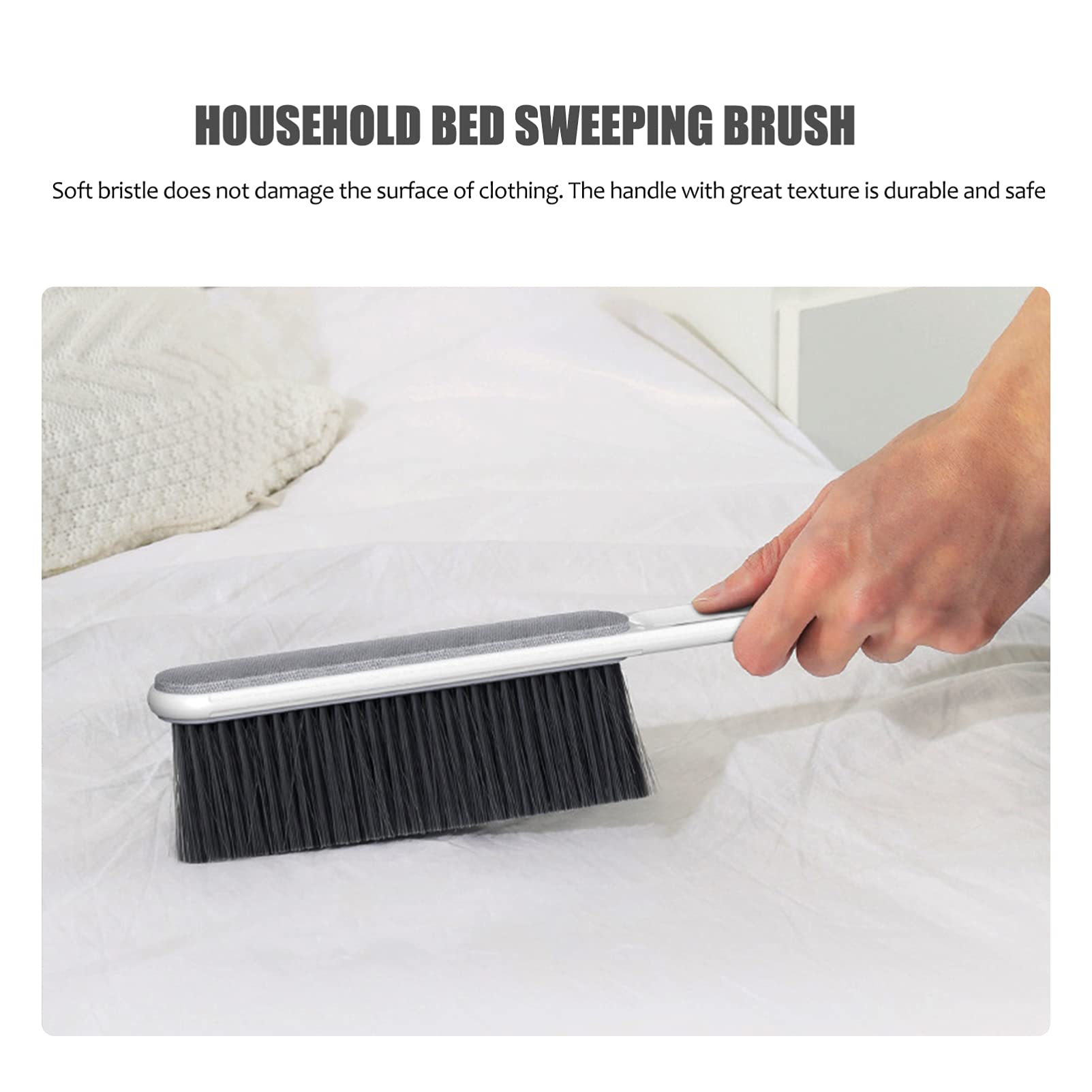 Healifty Dust Brush - 1pc Multi-Purpose Cleaning Brush for Sofa, Bed, Clothes & Home - Perfect for Dusting, Sweeping & Household Cleaning