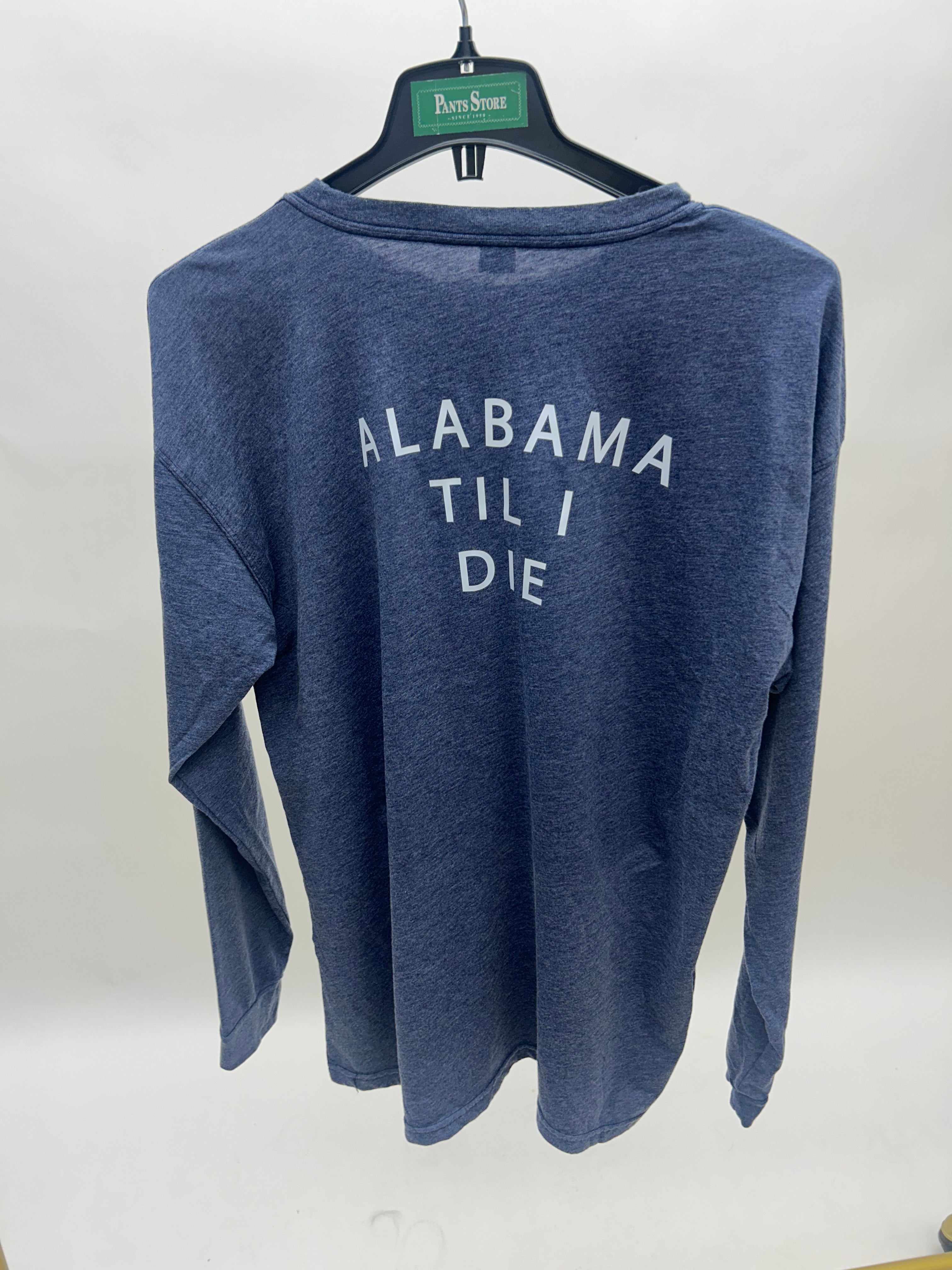 Alabama Crimson Tide Fan Long Sleeve T-Shirt - Officially Licensed College Football Apparel for Game Day & Tailgating