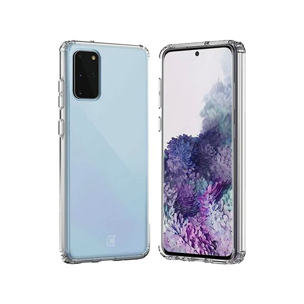 Antimicrobial Samsung Galaxy S20 Plus Clear Case - Protective Phone Cover with Germ Protection - Perfect for Daily Use, Travel & Office