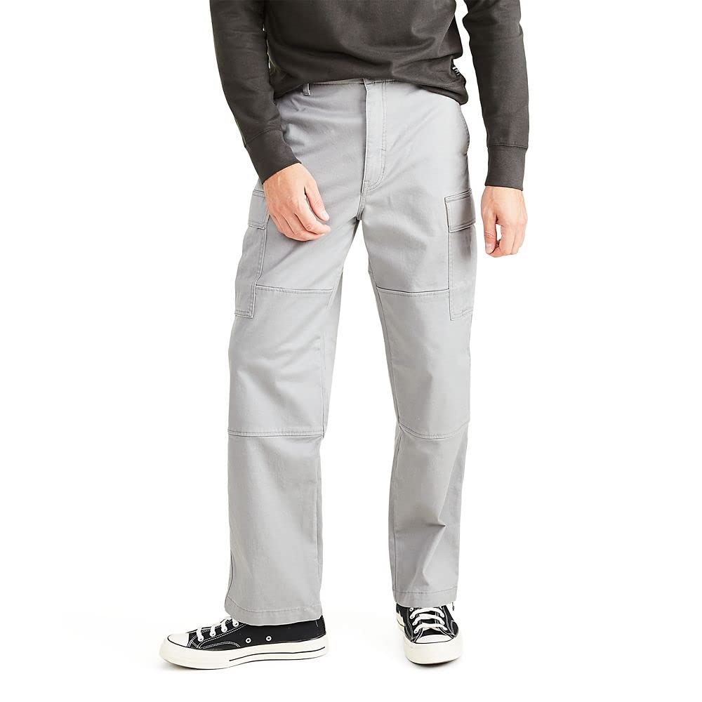 Dockers Men's Relaxed Fit Cargo Pants - Comfortable Stretch Work Pants with Multiple Pockets | Perfect for Outdoor, Work & Casual Wear