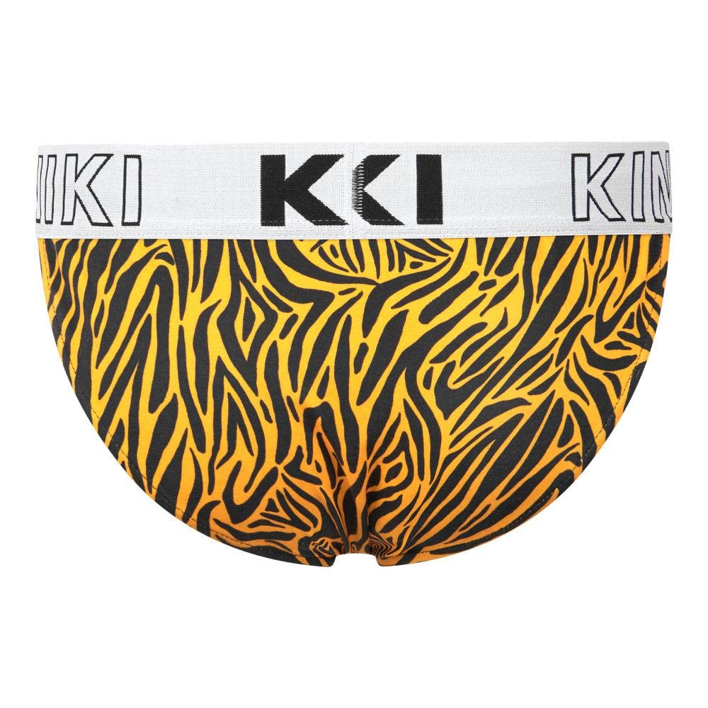 Kiniki Men's Cotton Printed Tanga Underwear - Soft, Breathable & Comfortable for Daily Wear, Gym & Travel