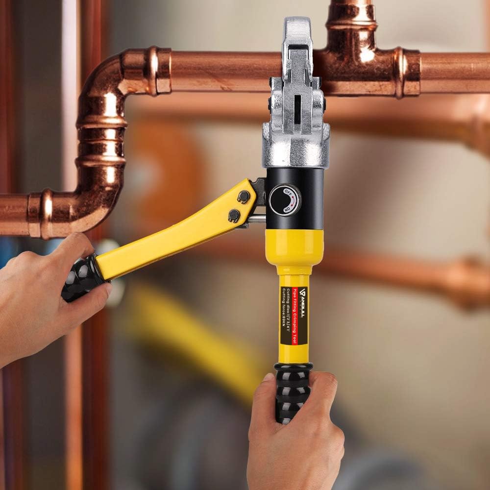 Anbull Hydraulic Copper Tube Crimping Tool - Professional 1/2