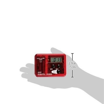 99-Minute Visual Alarm Timer - Countdown Clock for Kitchen, Classroom, and Office Use | Loud Beeping Sound for Easy Reminders
