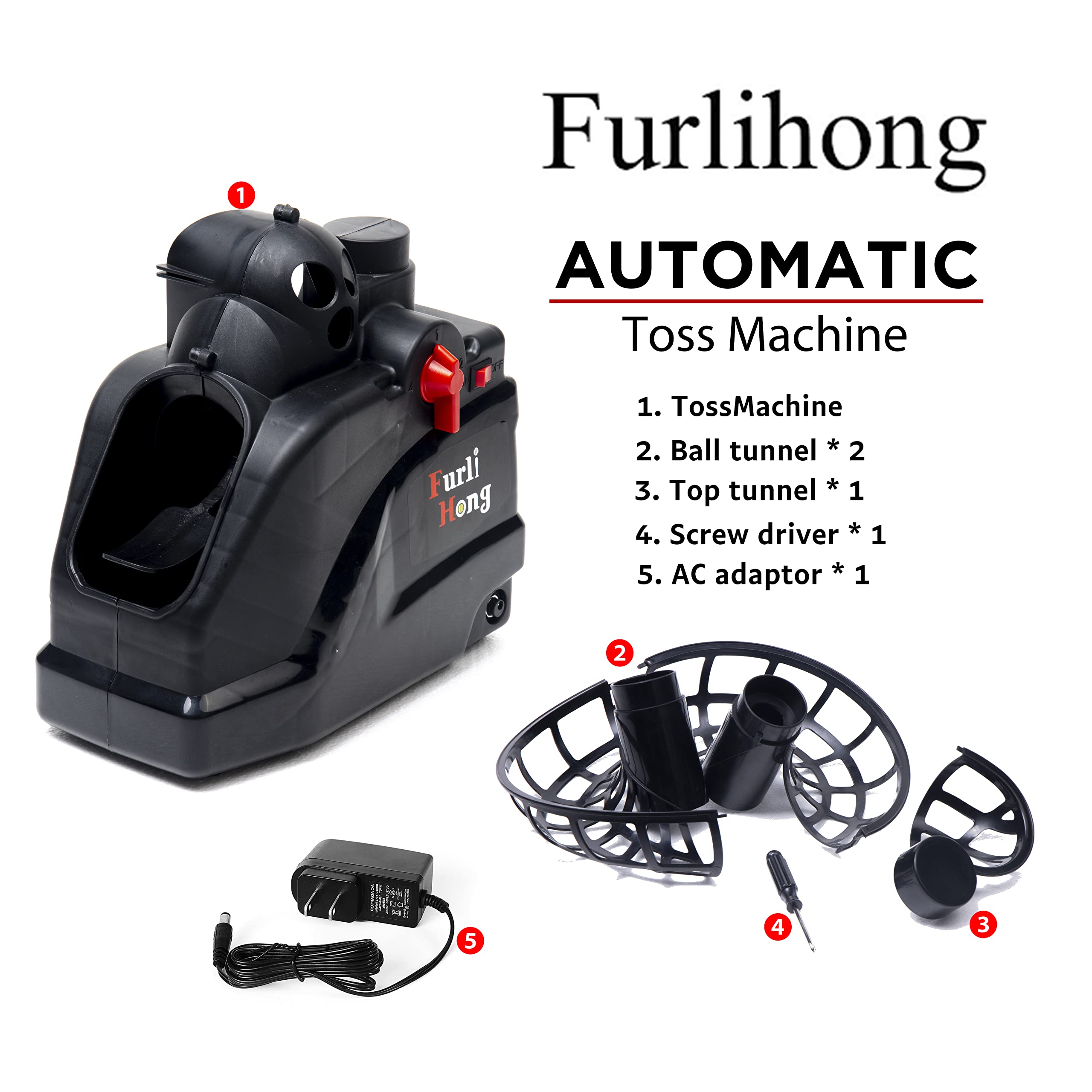6802NT 2-in-1 Tennis & Baseball Pitching Machine with Net Combo | Ball Recycling System | Includes 6802BH & NT01 | Perfect for Backyard Practice & Team Training