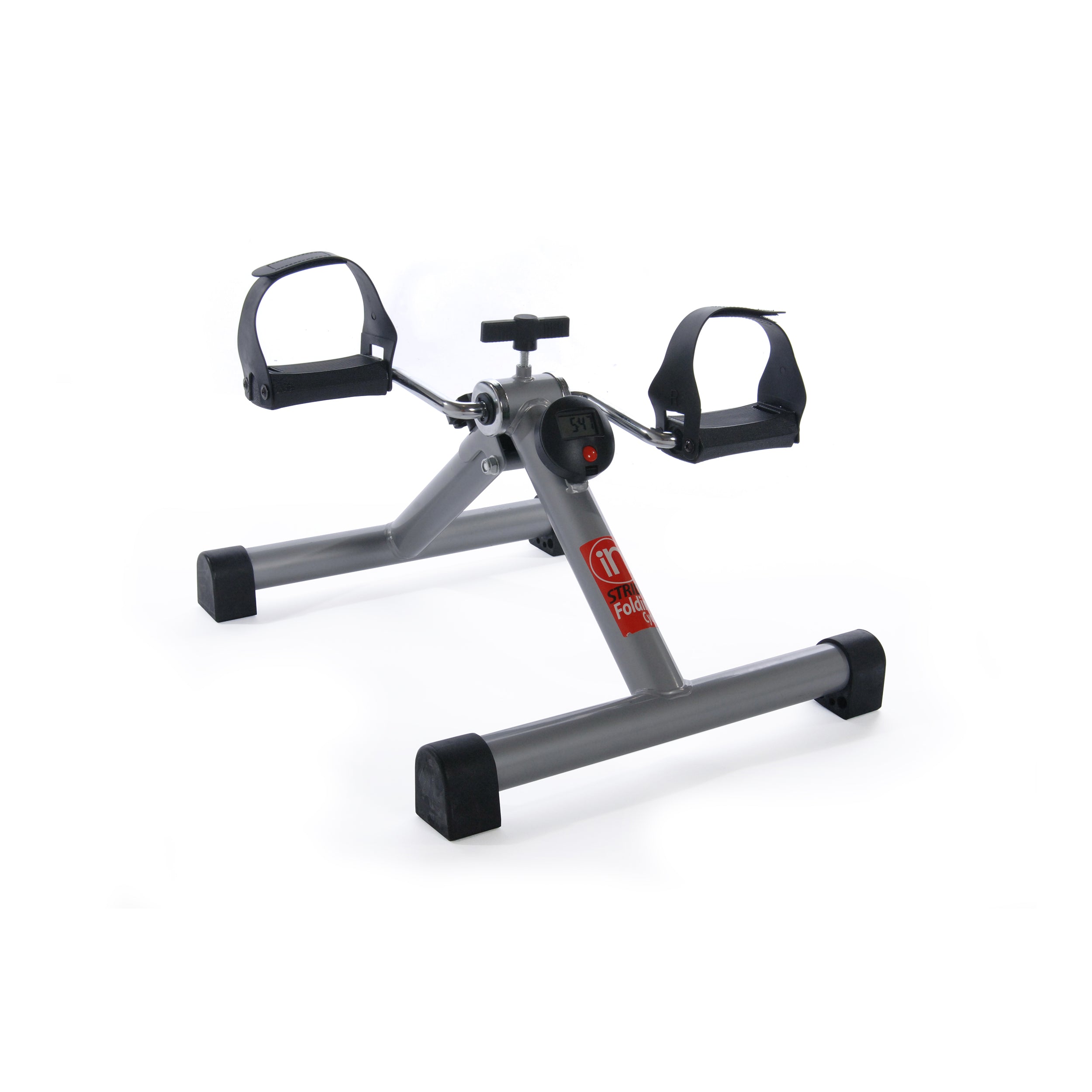 Stamina InStride Folding Exercise Bike - Compact Home Workout Equipment for Cardio & Strength Training | Perfect for Small Spaces, Apartments & Home Gyms