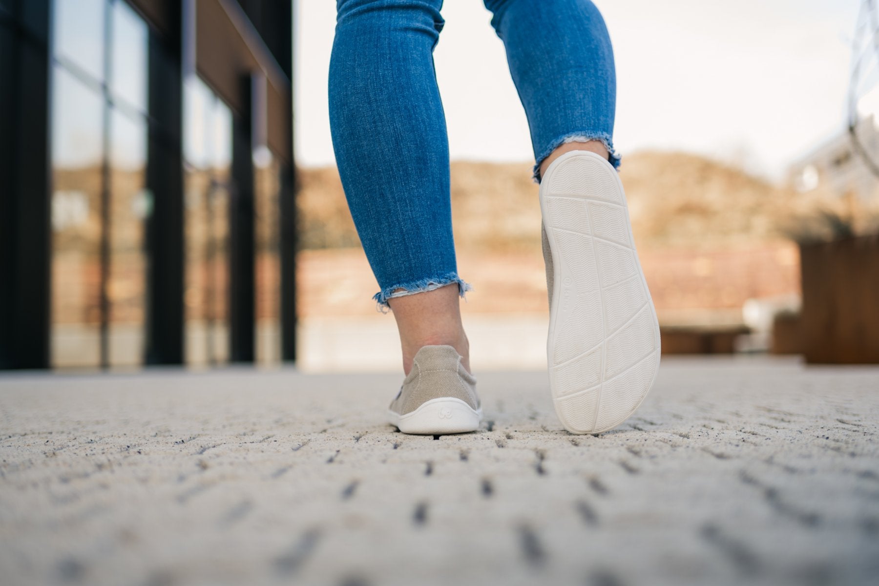 Barefoot Sneakers for Women & Men - Be Lenka Eazy Neo Vegan Sand Shoes | Comfortable Minimalist Walking & Running Shoes for Travel, Gym & Everyday Wear