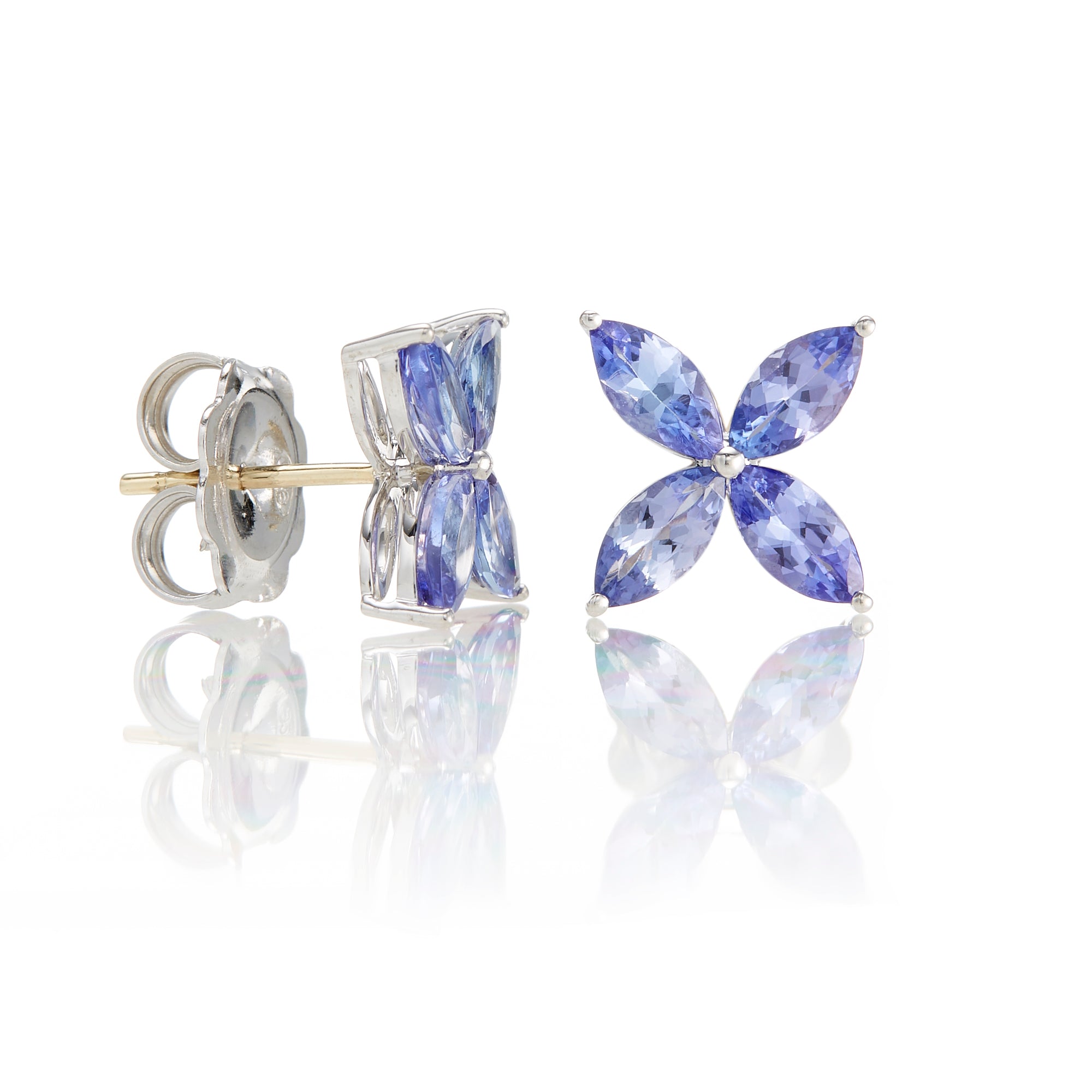 Stunning Tanzanite Stella Earrings for Women – Elegant Jewelry Gift for Weddings, Parties & Special Occasions