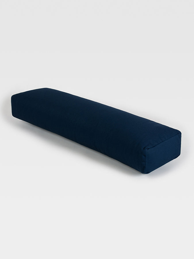 Premium Yoga Bolster Cushion for Meditation & Pranayama - Supportive Recron Fiber Pillow for Yoga Studio, Home Practice & Relaxation - Ideal for Restorative Yoga, Prenatal Exercises & Stress Relief