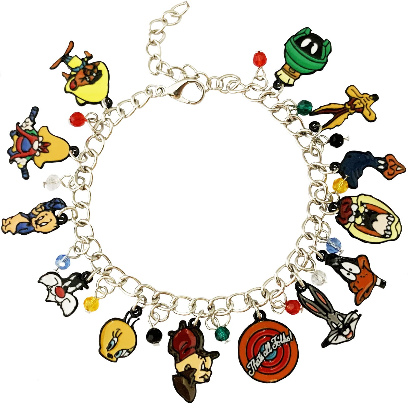 FJCPHAHA Cartoon Charm Bracelet - Trendy Jewelry Gift for Women & Men - Perfect for Birthdays, Anniversaries & Casual Wear