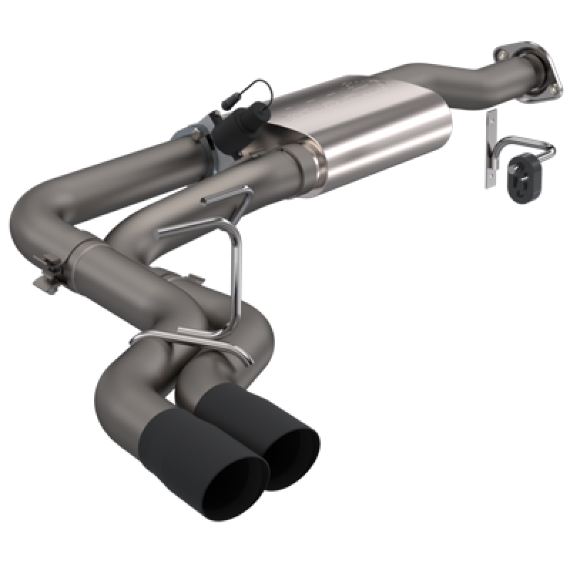 2015-2020 Ford F-150 QTP Screamer Cat-Back Exhaust System with Black Tips - High-Performance Sound & Power Upgrade for Off-Road & Street Driving