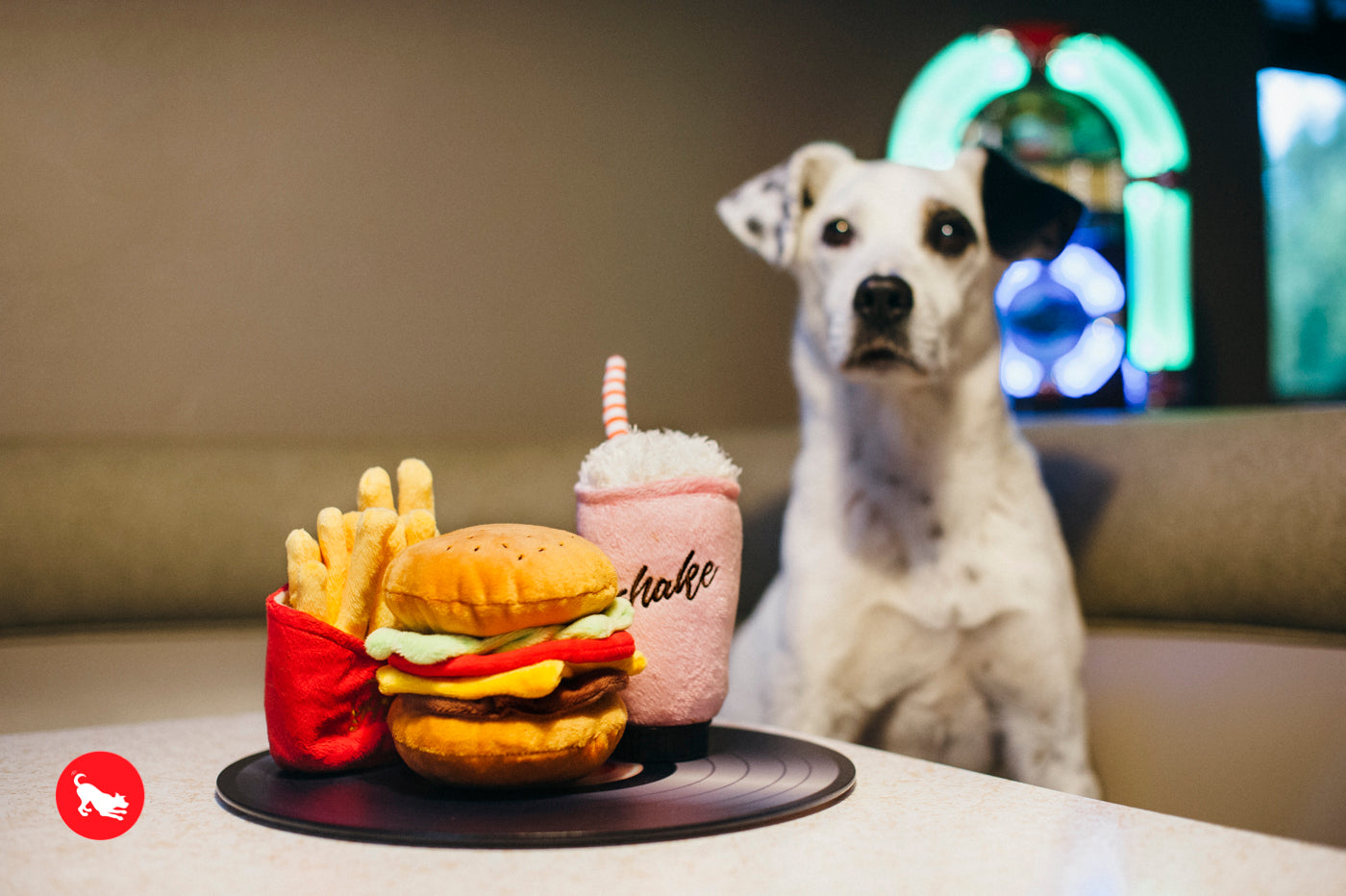 American Classic® Dog Plush Toy - La Malteada Chew-Resistant Stuffed Animal for Dogs | Pet P.L.A.Y. | Perfect for Playtime, Cuddling & Training
