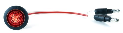 Grote 49322 MicroNova Dot LED Clearance Marker Light with Grommet - Waterproof & Durable for Trucks, Trailers & RVs - Perfect for Night Driving & Safety Visibility