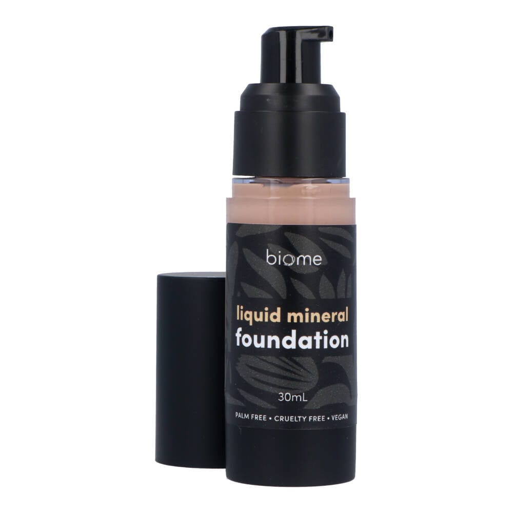 Biome Liquid Mineral Foundation 30ml - Natural Full Coverage Makeup for Flawless Skin | Perfect for Daily Wear & Special Occasions