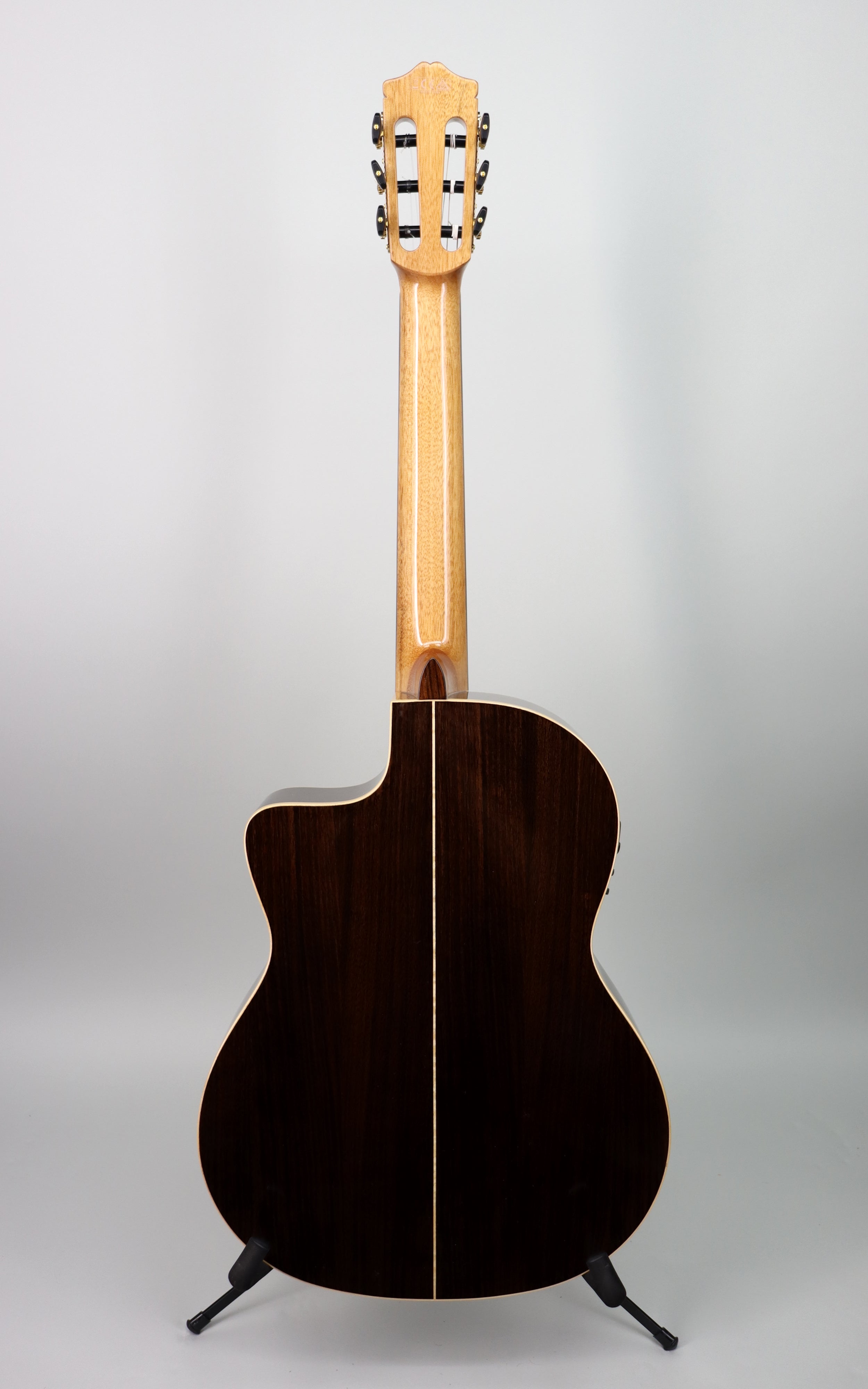 Cordoba GK Studio Negra Classical Guitar - Professional Spanish Flamenco Guitar for Beginners & Advanced Players | Perfect for Home Practice, Live Performances & Music Lessons