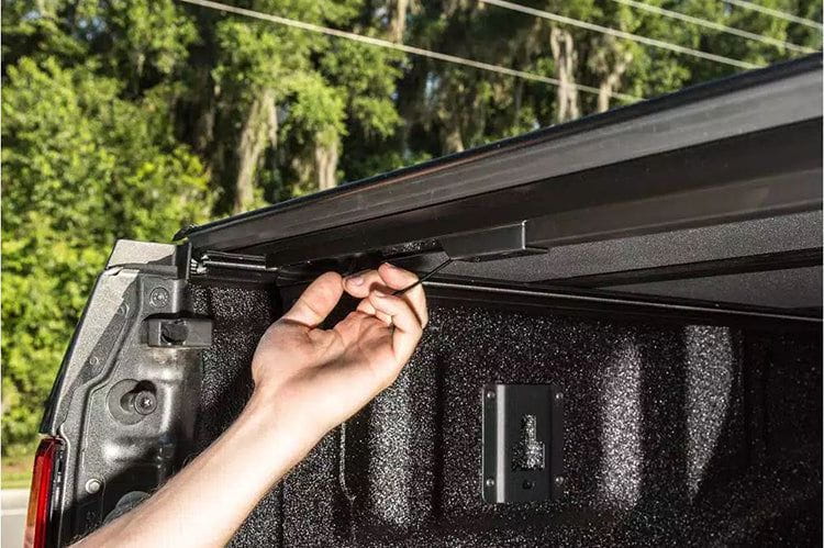 BAKFlip MX4 Hard Folding Tonneau Cover for 1988-2014 Chevy Silverado 2500/3500 6.6ft Bed | Truck Bed Cover | Weatherproof & Secure Cargo Protection | Perfect for Camping, Hauling & Outdoor Adventures