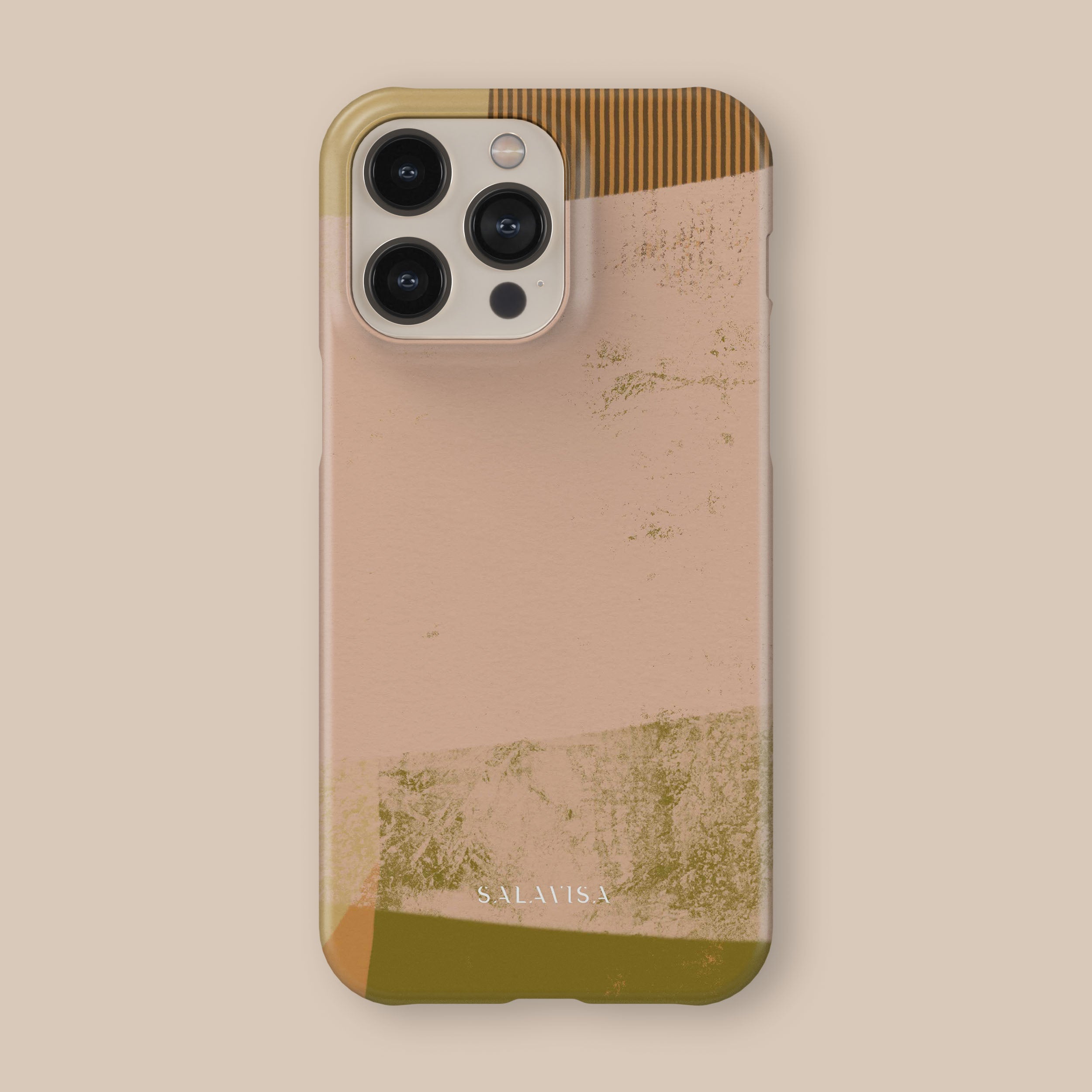 Eco-Friendly Olive Green Organic Phone Case for iPhone & Samsung - Slim Fit, Durable Protection for Everyday Use
